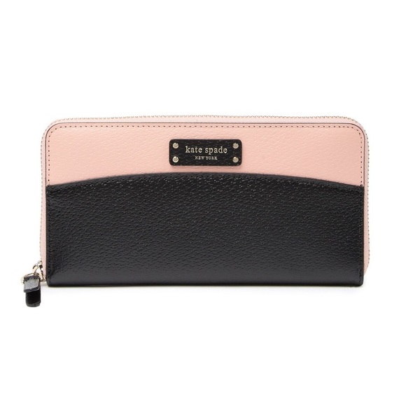KATE SPADE Jeanne Wallet Continental Blush Black - Picture 5 of 9